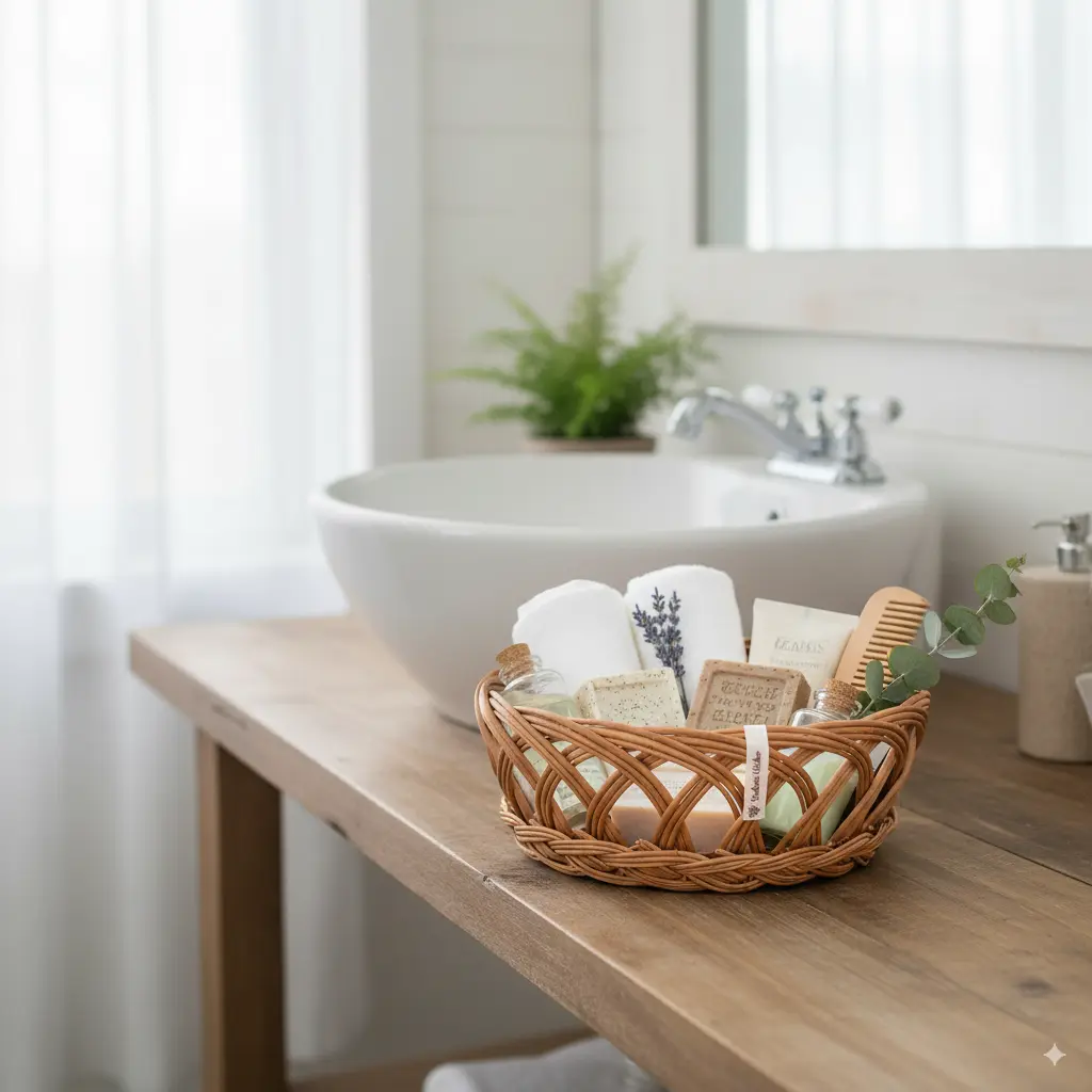 Handcrafted Willow Wicker Basket – Rustic Charm for Your Home