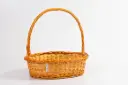 Classic Handwoven Willow Wicker Basket with Handle – Timeless Charm for Everyday Use